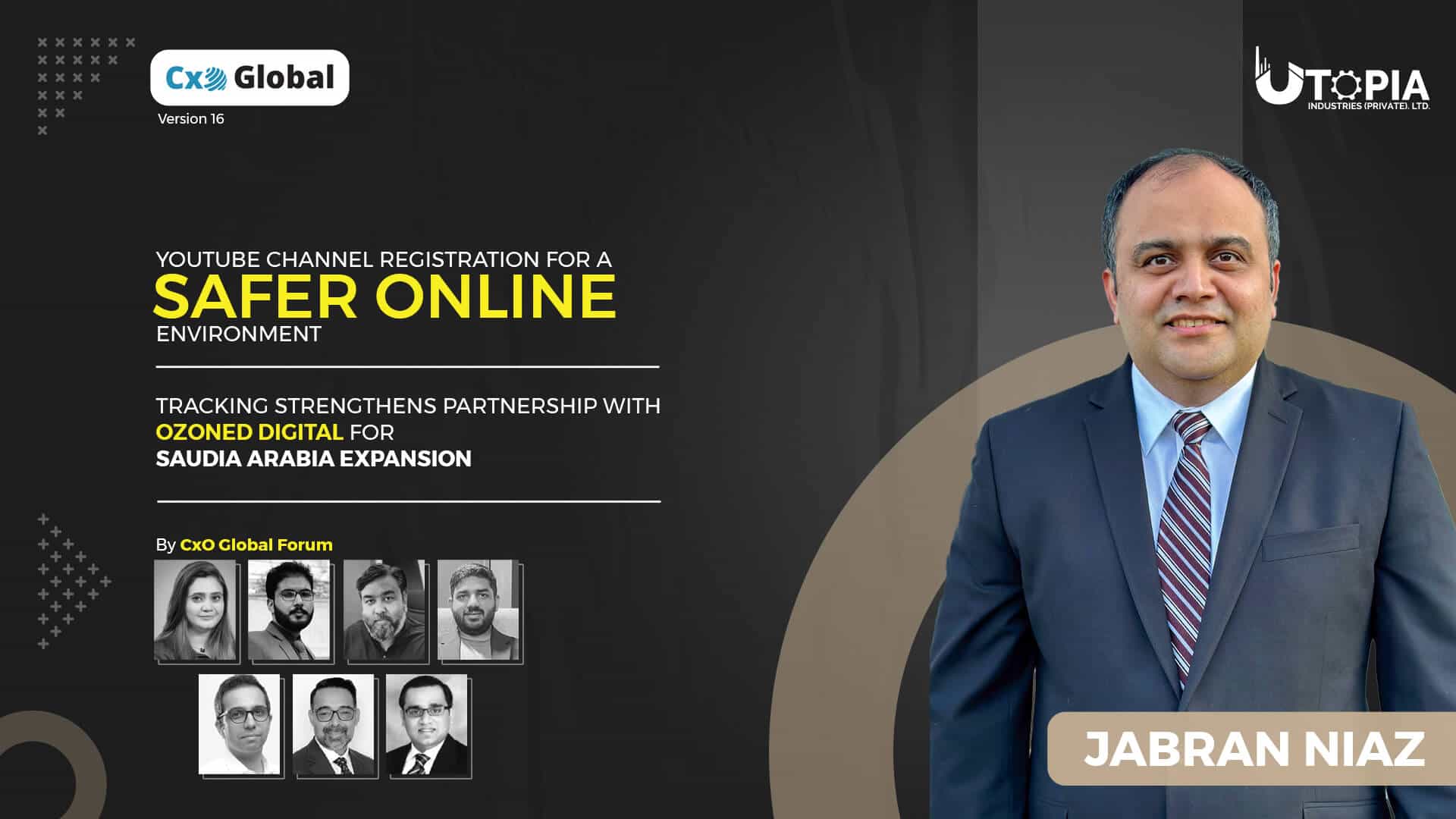 Jibran Niaz on CXO Magazine